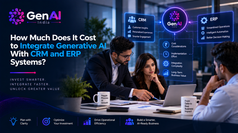 How Much Does It Cost to Integrate Generative AI With CRM and ERP Systems?